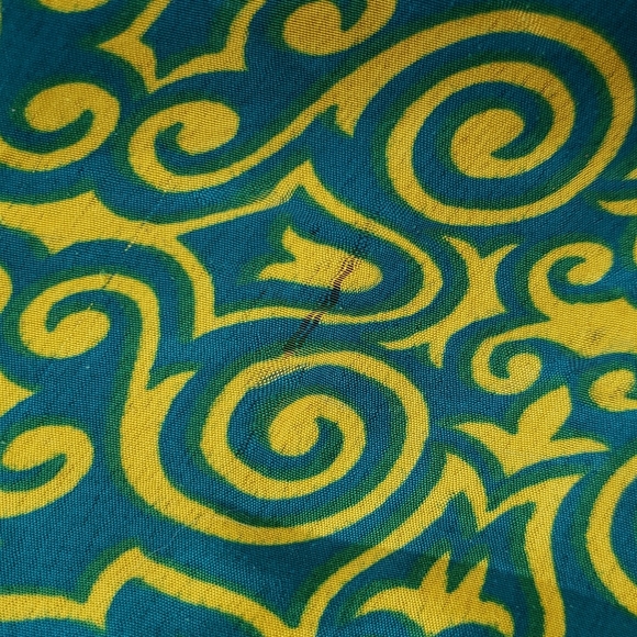 Darn Good Yarn Sari Silk Wrap Skirt Ankle Goddess - Picture 10 of 16